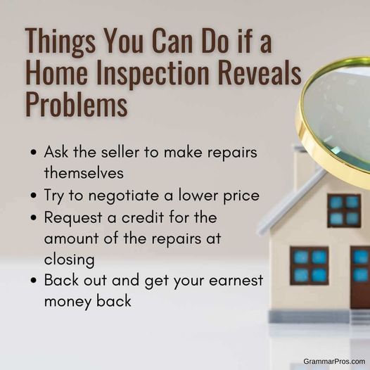 What’s Next if an Inspection Reveals Problems?